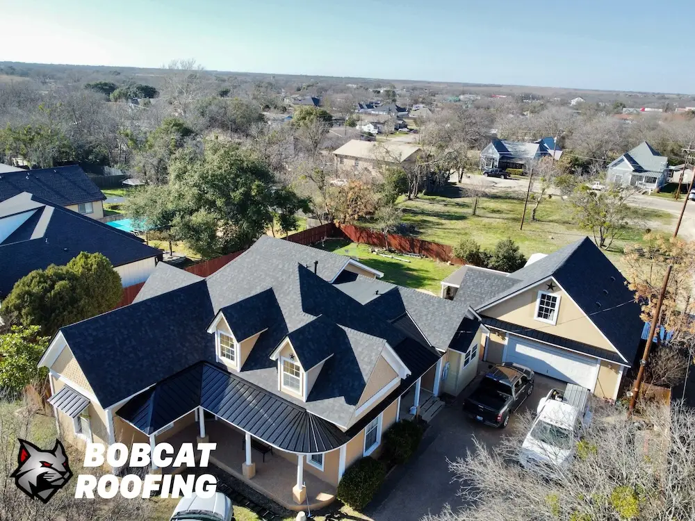Bobcat Roofing work